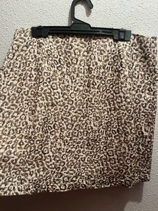 Falda con Estampado Animal Print