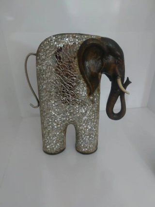 Figura de Elefante en Cristal