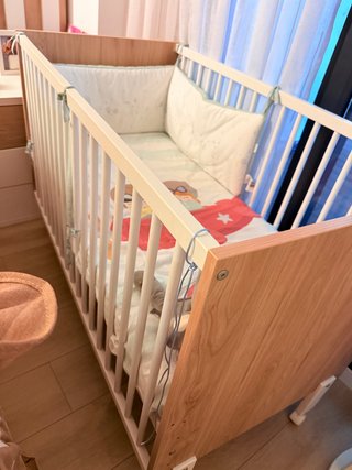 Cuna Colecho de Madera
