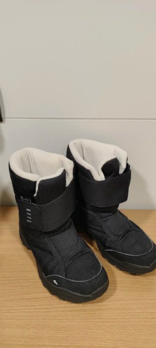 Botas de Nieve Quechua Negras