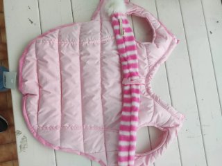 Piumino rosa per cane piccola taglia