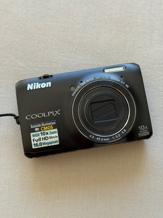 Nikon Coolpix S6300 Cámara Digital Negra