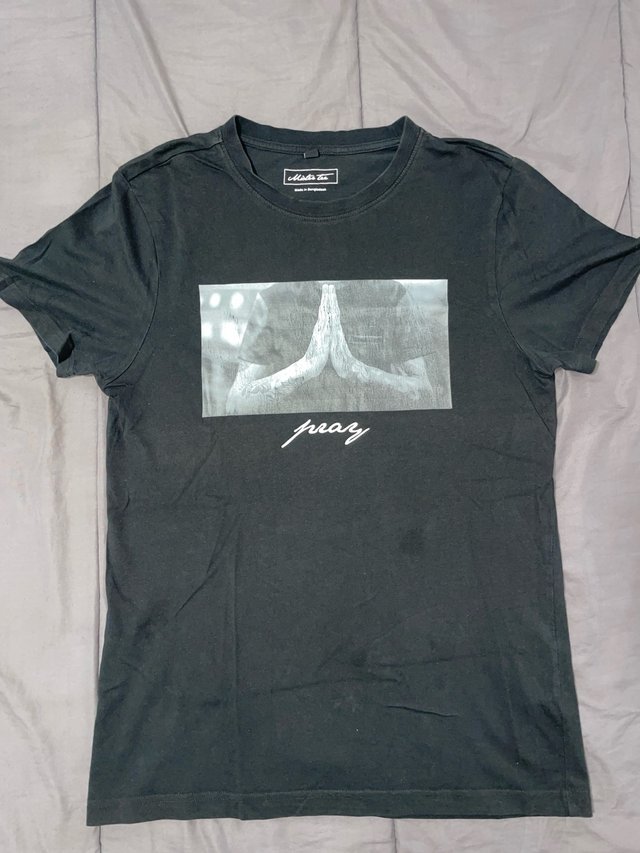 Camiseta Mister Tee Negra Talla M