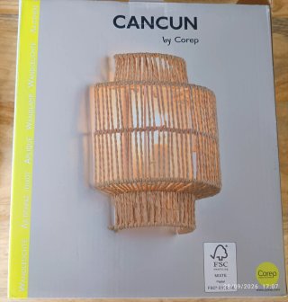Aplique de pared Cancún Corep