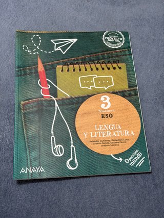 Lengua y literatura 3 ESO