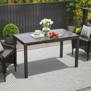 Mesa Jardín Extensible 85-125cm 4-6 Personas