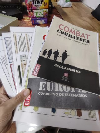 Juego de mesa Combat Commander: Europe (inglés)