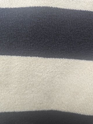 Jersey rayas beige y negro