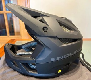 Casco integral Endura unisex MTB y gafas máscara