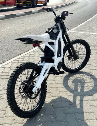 Bicicleta Eléctrica Blanca