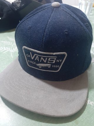 Gorra VANS Azul y Gris