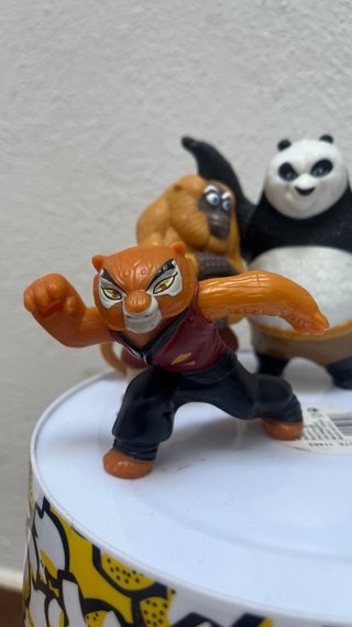 Set de 5 Figuras Kung Fu Panda McDonald's