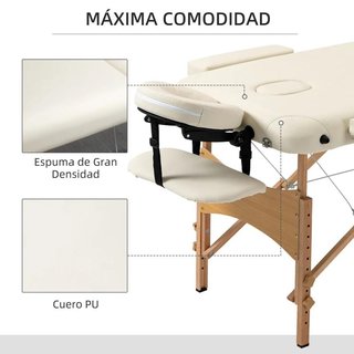 Camilla Plegable Profesional Ajustable 67-92cm