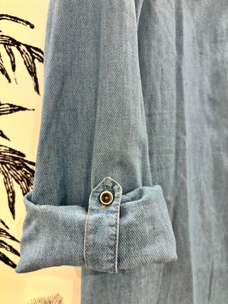 Vestido Camisero Vaquero Massimo Dutti T. S