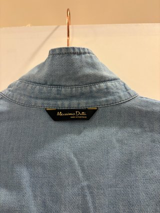 Vestido Camisero Vaquero Massimo Dutti T. S