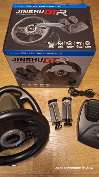 Volante Jinshu GTR per PS4/PS3/Xbox/Switch/PC