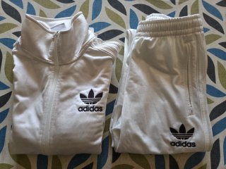 Tuta completa adidas chile 62 taglia XS  bianca