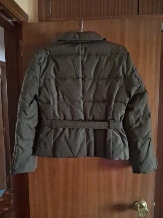 ZARA WOMAN ORIGINAL, ABRIGO, CUELLO CAMISERO, MUJE