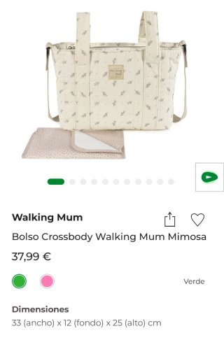 Bolso para Carrito Walking Mum