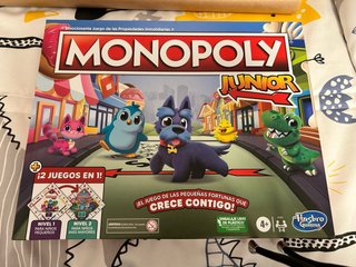 Juego de mesa Monopoly Junior