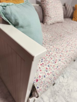 Cama nido Ikea blanca con cajones