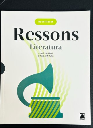 Ressons. Literatura 1 BATX