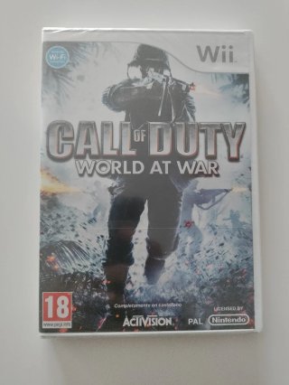 Call of Duty World at War Wii Precintado PAL Esp