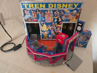Maqueta Tren Disney con Luces