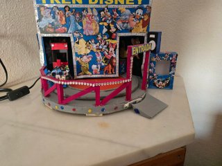 Maqueta Tren Disney con Luces