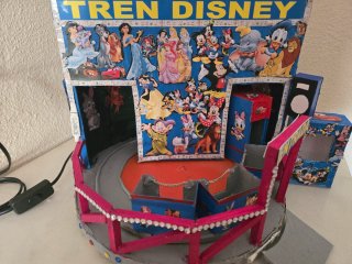 Maqueta Tren Disney con Luces