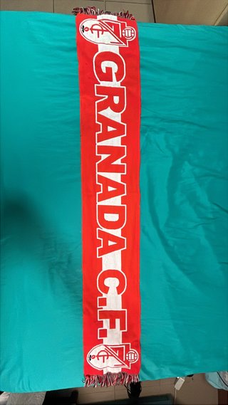 Bufanda Granada CF Roja y Blanca