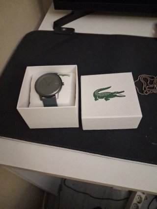 Reloj Lacoste Negro/Gris