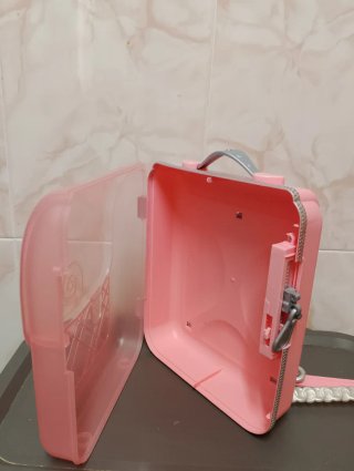 Mochila de juguete rosa
