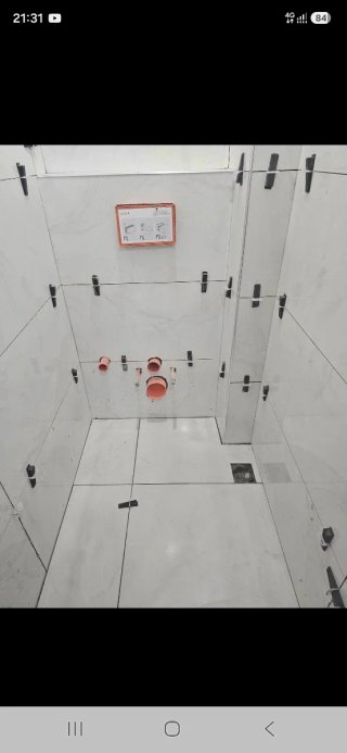 Azulejos blancos para baño/cocina