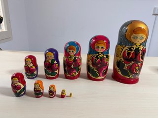 Matrioska russa 10 pezzi