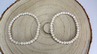 Pulsera Piedra Luna Natural 4mm