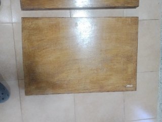 Puertas de madera chapada antiguas