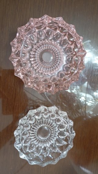 Ceniceros de cristal (2 unidades)