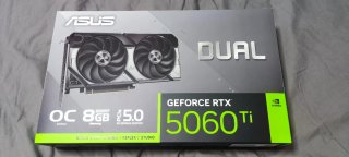 CAJA ASUS DUAL GeForce RTX 5060 Ti Solo la caja!!!