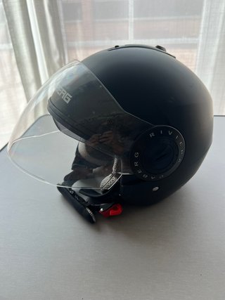 Casco Moto Caber Riviera V2 Plus Negro Talla L