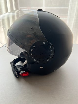 Casco Moto Caber Riviera V2 Plus Negro Talla L