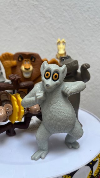 Set de 7 Figuras Madagascar McDonald's