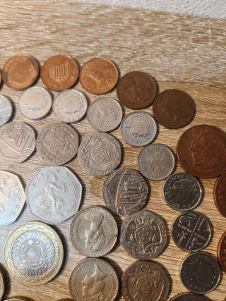 Lotto Monete Inglesi