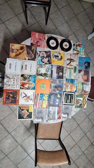 Lotto Vinili 45 Giri Vintage Musica Italiana