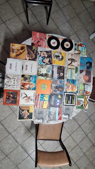 Lotto Vinili 45 Giri Vintage Musica Italiana