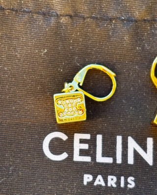 Pendientes Celine Dorados