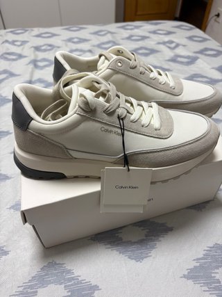 Zapatillas Calvin Klein Blancas Talla 42