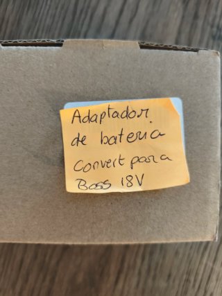 Adaptador Batería Boss 18V