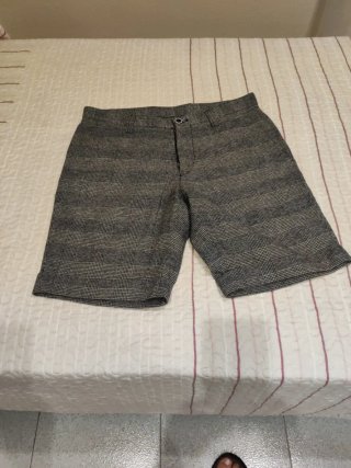 Bermudas Massimo Dutti a cuadros talla 40