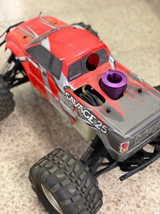 Monster Truck HPI Savage 25 para piezas